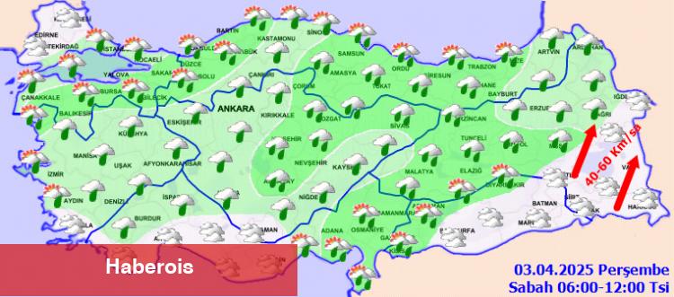 Meteoroloji'den 'kuvvetli' uyarı! Sağanak ve gök gürültülü sağanak yağış bekleniyor!