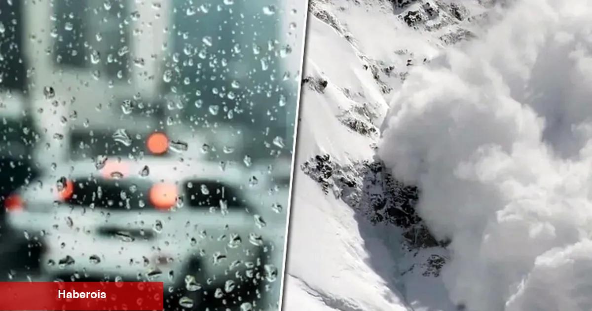 Meteoroloji'den üçlü uyarı! Yağış, rüzgar ve zirai don tehlikesi!