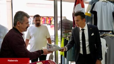 MHP'li liderlerden esnafa şiftah parası!