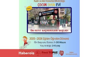 Milas Belediyesi Çocuk Oyun Konutu'na Ön Kayıt Müracaatları Mayıs Ayı'nda Başlayacak