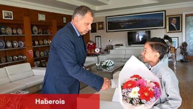 Minik Ege Eymen Ünal, 23 Nisan Başkanı oldu