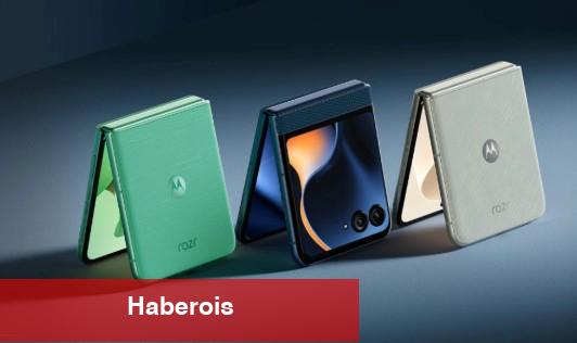 Motorola yeni katlanabilir telefonlarını tanıttı!