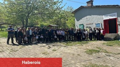 Mysia Yolları'nda baharın tadını çıkardılar