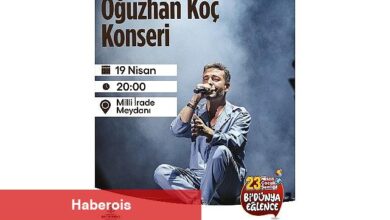 Oğuzhan Koç'tan 23 Nisan konseri