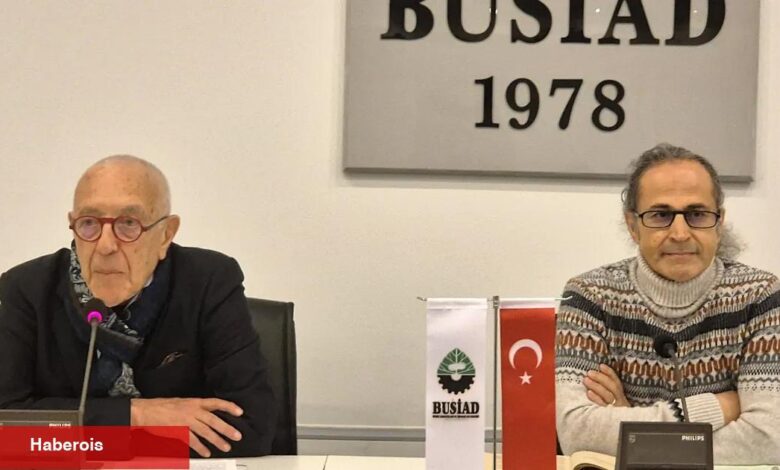 Prof. Dr. Becermen'den BUSİAD söyleşisinde ideoloji tarifi - Haberois Prof. Dr. Becermen'den BUSİAD söyleşisinde ideoloji tarifi
