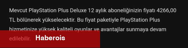PS Plus Aboneliklerine Çok Büyük Artırım Geliyor