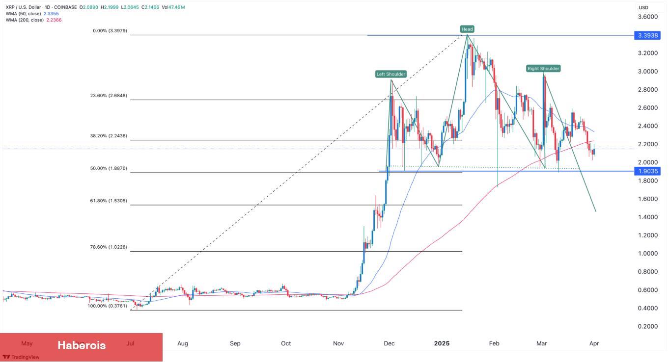 Ripple (XRP) Yatırımcılarına İkaz: Fiyat Çöküşü Mümkün Gözüküyor
