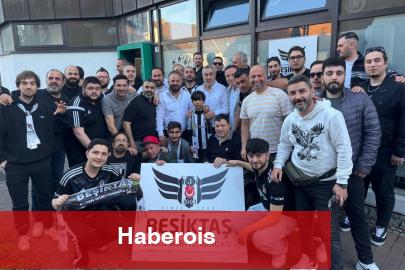 Samet Aybaba Stuttgart’ta taraftarlarla buluştu... Almanya’da Samet Aybaba fırtınası