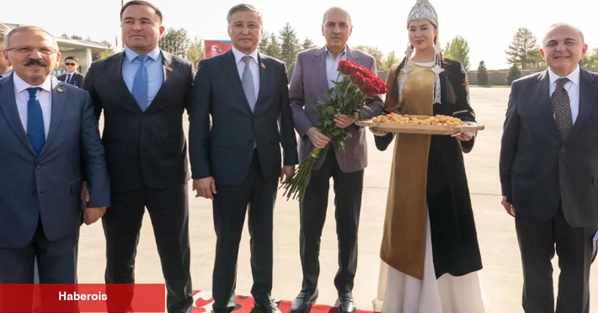 TBMM Başkanı Kurtulmuş Kırgızistan'da