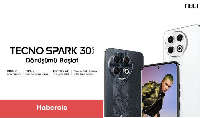TECNO SPARK 30 serisi: Yapay zekâyı uygun fiyatlı telefonlara getiren teknoloji devrimi! - Haberois TECNO SPARK 30 serisi: Yapay zekâyı uygun fiyatlı telefonlara getiren teknoloji devrimi!