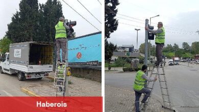Trafik ışıkları bakım ve tamirden geçiyor