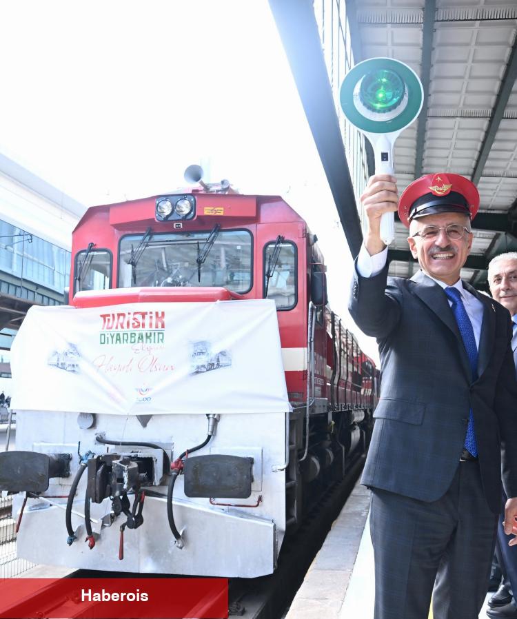 Turistik Diyarbakır Ekspresi ilk sefere çıkıyor... Kültür raylarla buluşuyor