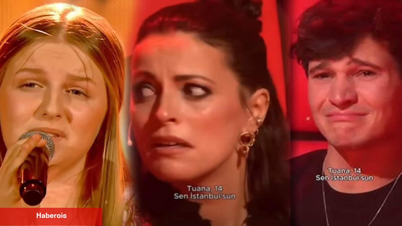 Türk kızı Tuana Almanya'yı salladı! Müzik söylemeye başladığı an heyet gözyaşlarına boğuldu