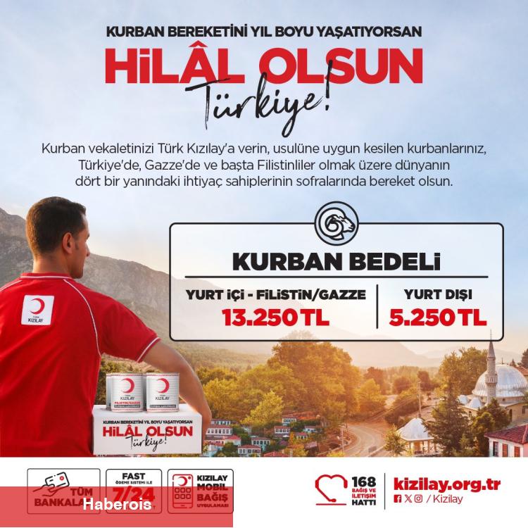 Türk Kızılayı vekalet bedellerini açıkladı