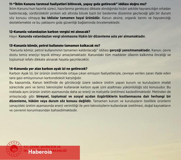 Türkiye'nin ilk İklim Kanunu neler getiriyor? 14 soruda İklim Kanunu...