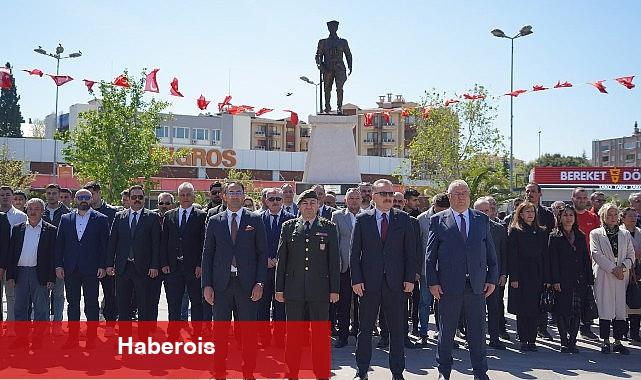 Ulu Önder Atatürk'ün Edremit'e gelişinin 91. Yılı coşkuyla kutlandı