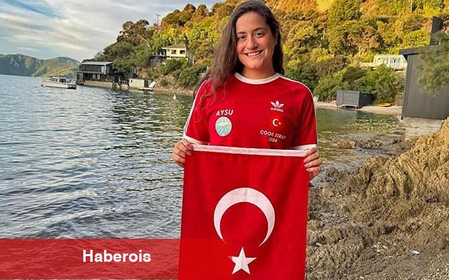 Ulusal yüzücü Aysu Türkoğlu'ndan yeni rekor! Bundan sonra dünya rekorunu hedefliyor