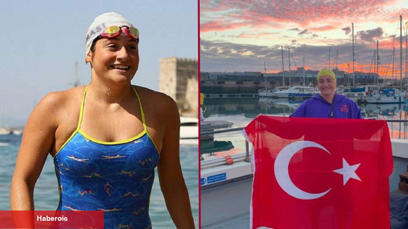 Ulusal yüzücü Aysu Türkoğlu'ndan yeni rekor! Bundan sonra dünya rekorunu hedefliyor