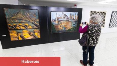 Yenişehir Belediyesi Erol Evgin ve Devrim Erbil'in ortak sergisine ev sahipliği yaptı