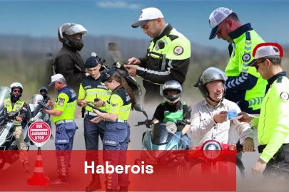5,5 ayda 'kask'tan 475 bin şoföre işlem!