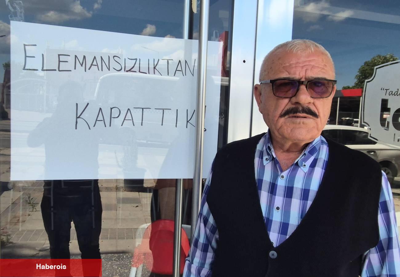 59 yıllık dükkanını elemansızlıktan kapattı! Tekirdağlı köftecinin isyanı