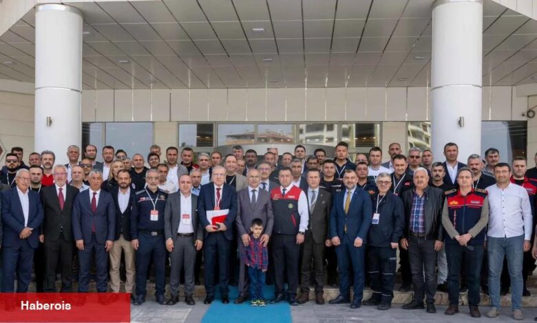 81 ilin itfaiyecileri Malatya'da toplandı
