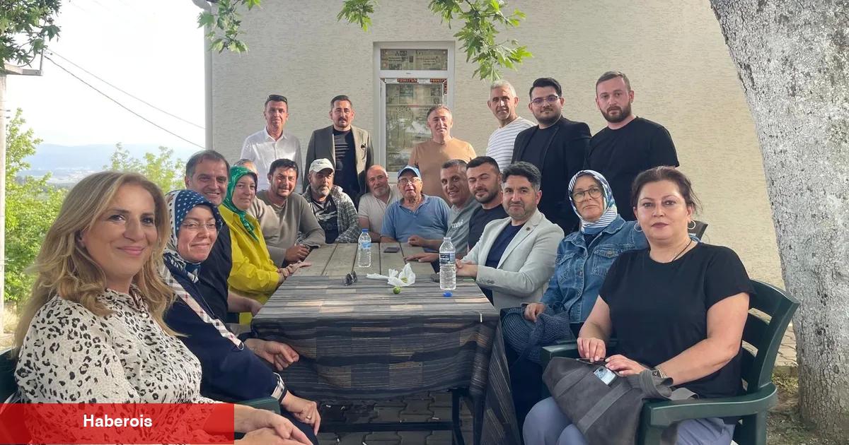 AK Parti Bursa Milletvekili Gözgeç'ten Mudanya kırsalına ziyaret