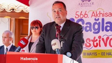 Akhisar'da Çağlak Şenliği Coşkusu