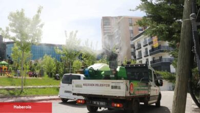 Ankara Keçiören'de ilaçlama çalışmaları hızlandı