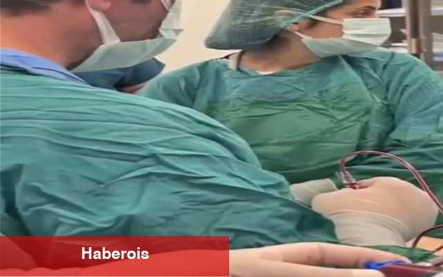 Anne karnındaki bebeğe kan nakli yapıldı