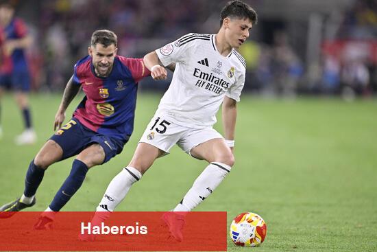 Arda Güler, El Clasico'da 11'de!