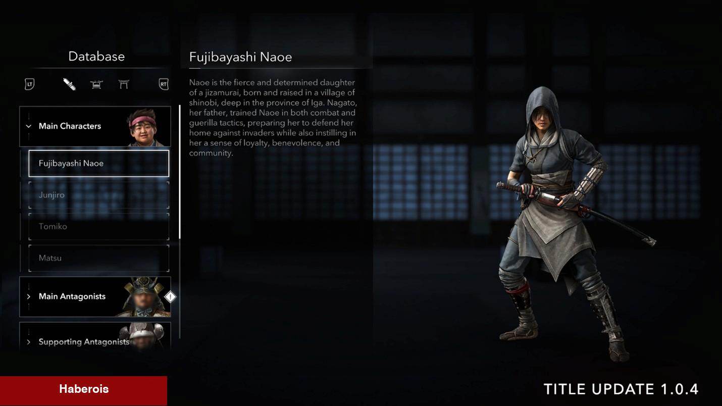 Assassin's Creed Shadows'a Karakter Kodeksi Geliyor