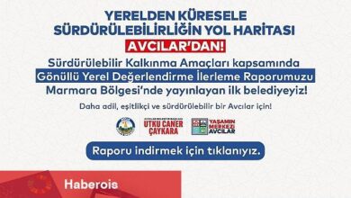 "Avcılar Belediyesi'nden Sürdürülebilirlikte Öncü Adım VLR İlerleme Raporu Yayınlandı"