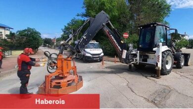 Baca ve ızgaralar asfalta sıfır hale getiriliyor