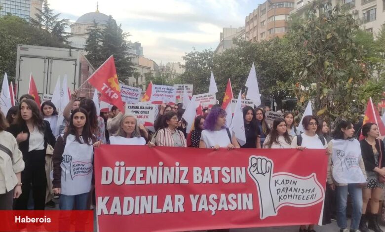 Bahar Aksu için Şişli’de öfkeli eylem! - Haberois Bahar Aksu için Şişli’de öfkeli eylem!