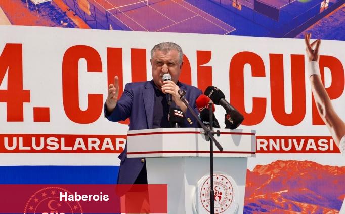 Bakan Bak, Cudi Cup kupa merasimine katıldı - Haberois Bakan Bak, Cudi Cup kupa merasimine katıldı
