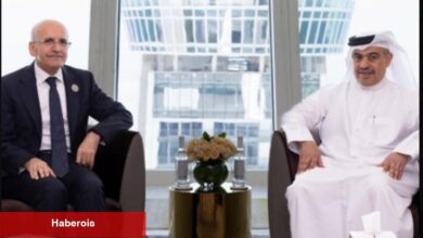 Bakan Şimşek Doha'da