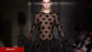 Bakü Fashion Week'te tüm gücüyle 'siyah' sahnede!