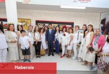 Bayraklı'da üreten bayanlar el sanatlarını sergiledi