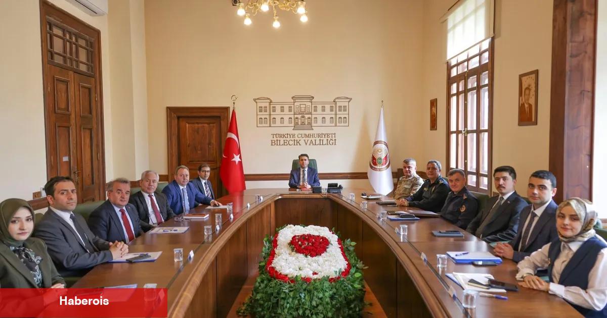 Bilecik’te 'Asayiş ve Güvenlik' masaya yatırıldı