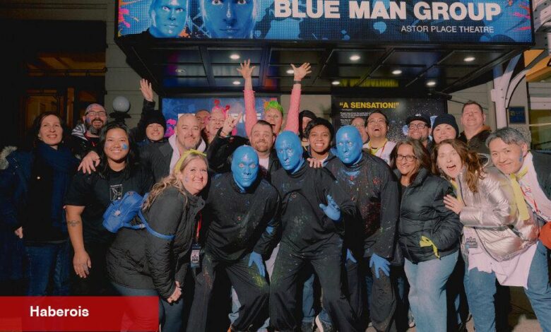 Blue Man Group'un uzun zamandır evi Broadway dramalarını aşacak
