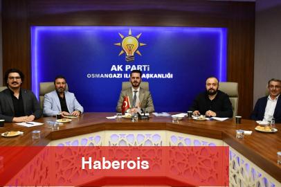 Bursa Osmangazi'de AK Parti Mahalle Liderleriyle buluştu