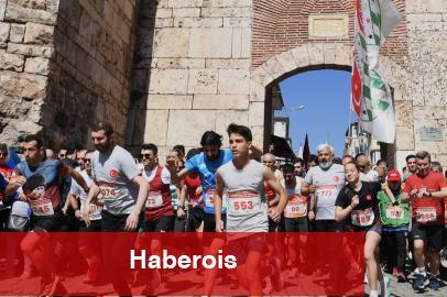 Bursa Osmangazi’de spor ile tarihi buluşturan koşu