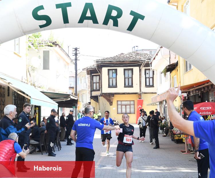 Bursa Osmangazi’de spor ile tarihi buluşturan koşu