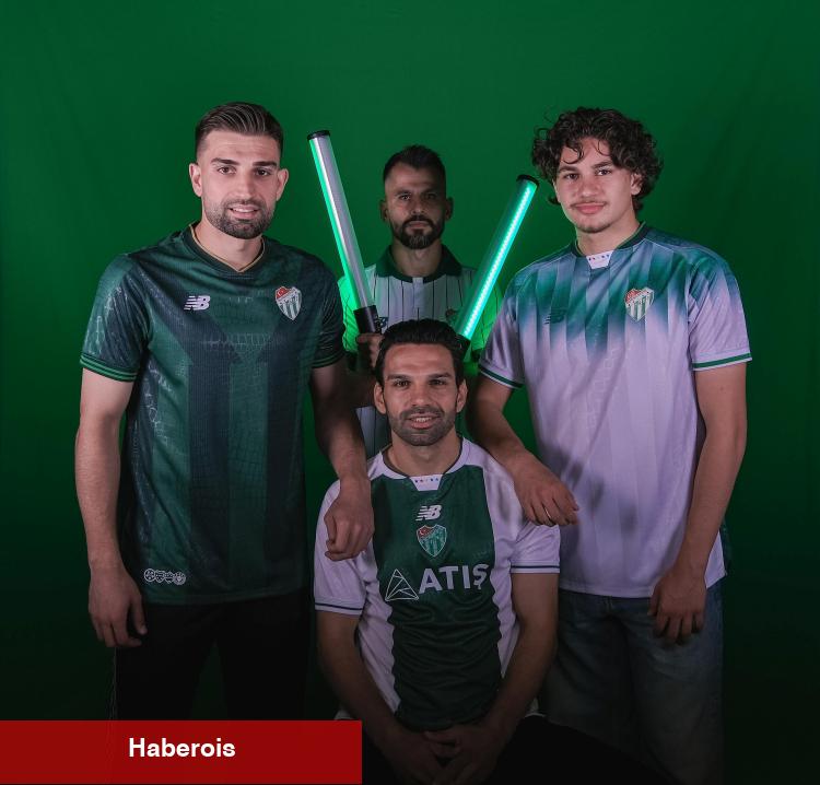 Bursaspor’un yeni dönem taraftar formaları ilgi görüyor
