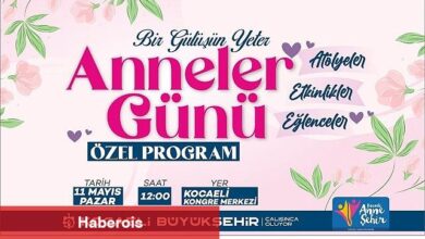 Büyükşehir, Anneler Günü'nü özel bir programla kutlayacak;"Bir gülüşün kâfi anne"