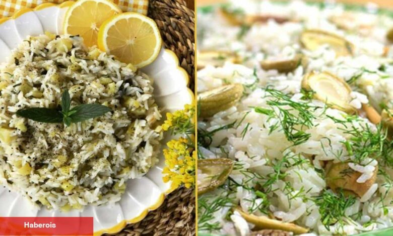 Çağlayı bir de pilavda deneyin! Baharın müjdecisi çağlalı ve taze otlu pilav - Haberois Çağlayı bir de pilavda deneyin! Baharın müjdecisi çağlalı ve taze otlu pilav