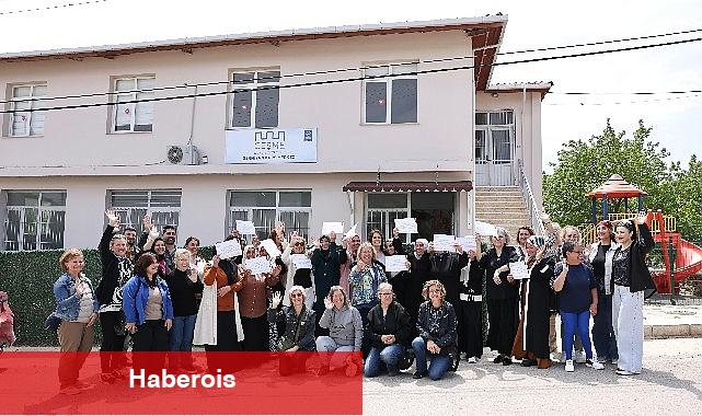 Çeşme Kent Enstitüsü, Germiyan'daki birinci sertifikalarını dağıttı! - Haberois Çeşme Kent Enstitüsü, Germiyan'daki birinci sertifikalarını dağıttı!