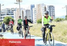 Çiğli'de pedallar tabiat için döndü
