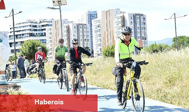 Çiğli'de pedallar tabiat için döndü